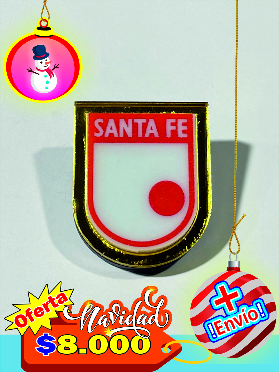 Broche del Independiente Santa Fe